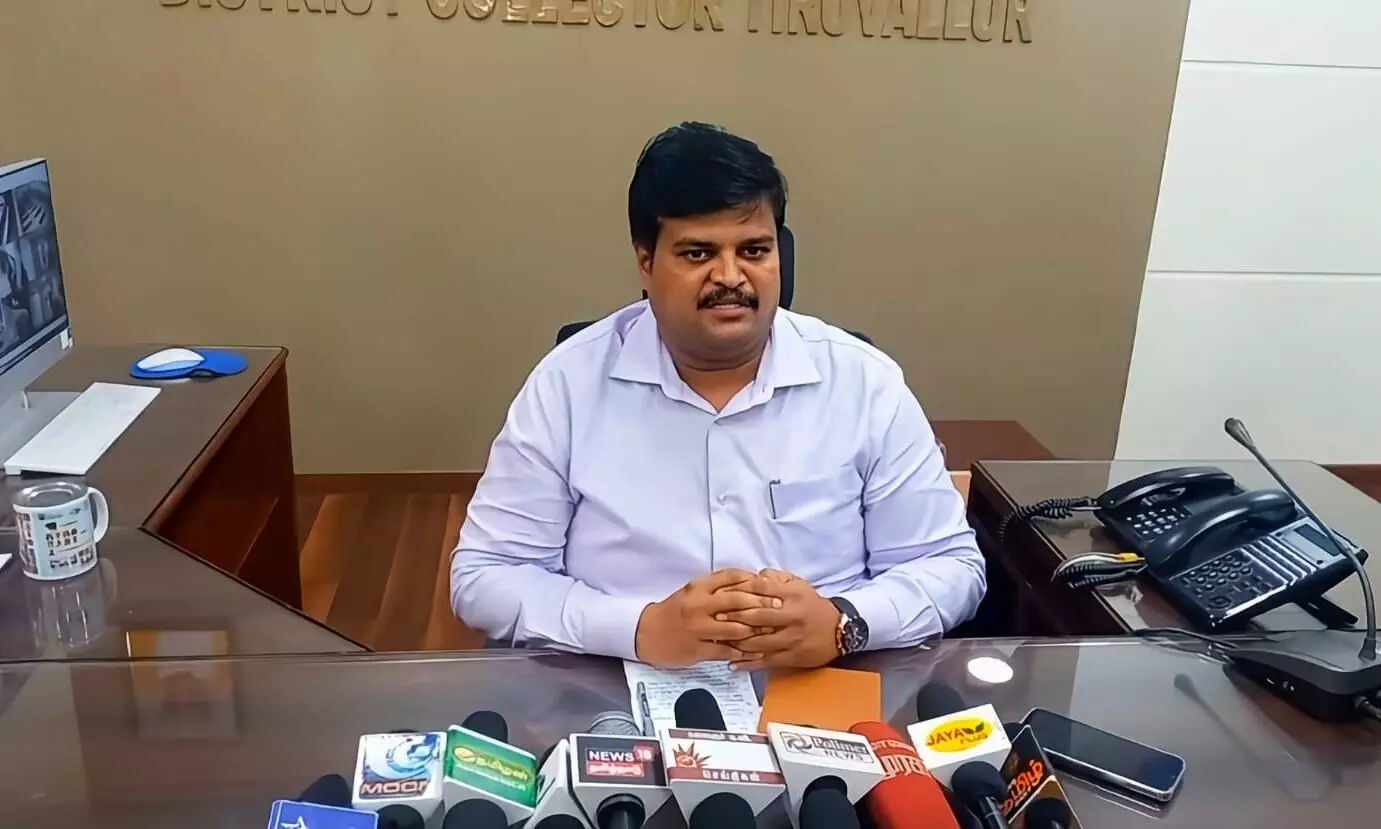திருவள்ளூர் மாவட்டத்தின் ஆட்சியராக பிரபு சங்கர் பதவியேற்பு திருவள்ளூர் மாவட்டத்தின் ஆட்சியராக பிரபு சங்கர் பதவியேற்பு