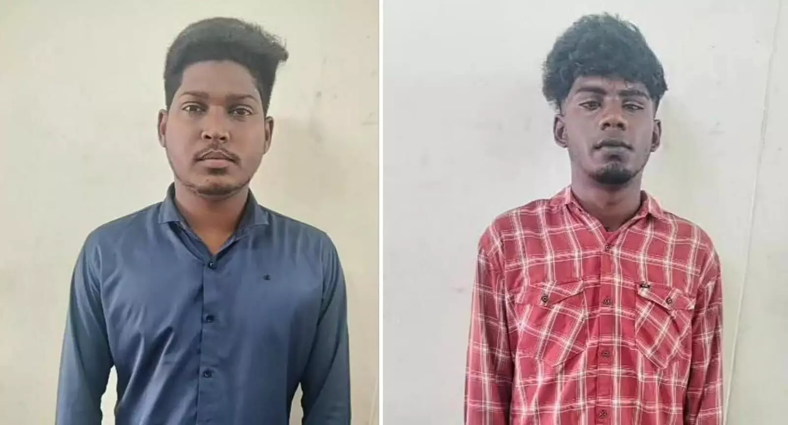 கத்தியைக் காட்டி மிரட்டிய இரண்டு வாலிபர்கள் கைது;போலீசார் விசாரணை கத்தியைக் காட்டி மிரட்டிய இரண்டு வாலிபர்கள் கைது;போலீசார் விசாரணை