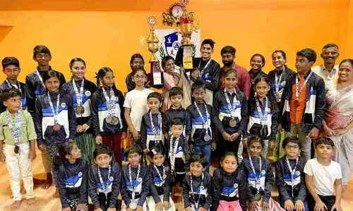 தேசிய அளவிலான யோகா போட்டி: குமாரபாளையம் மாணவர்கள் சாதனை..! தேசிய அளவிலான யோகா போட்டி: குமாரபாளையம் மாணவர்கள் சாதனை..!