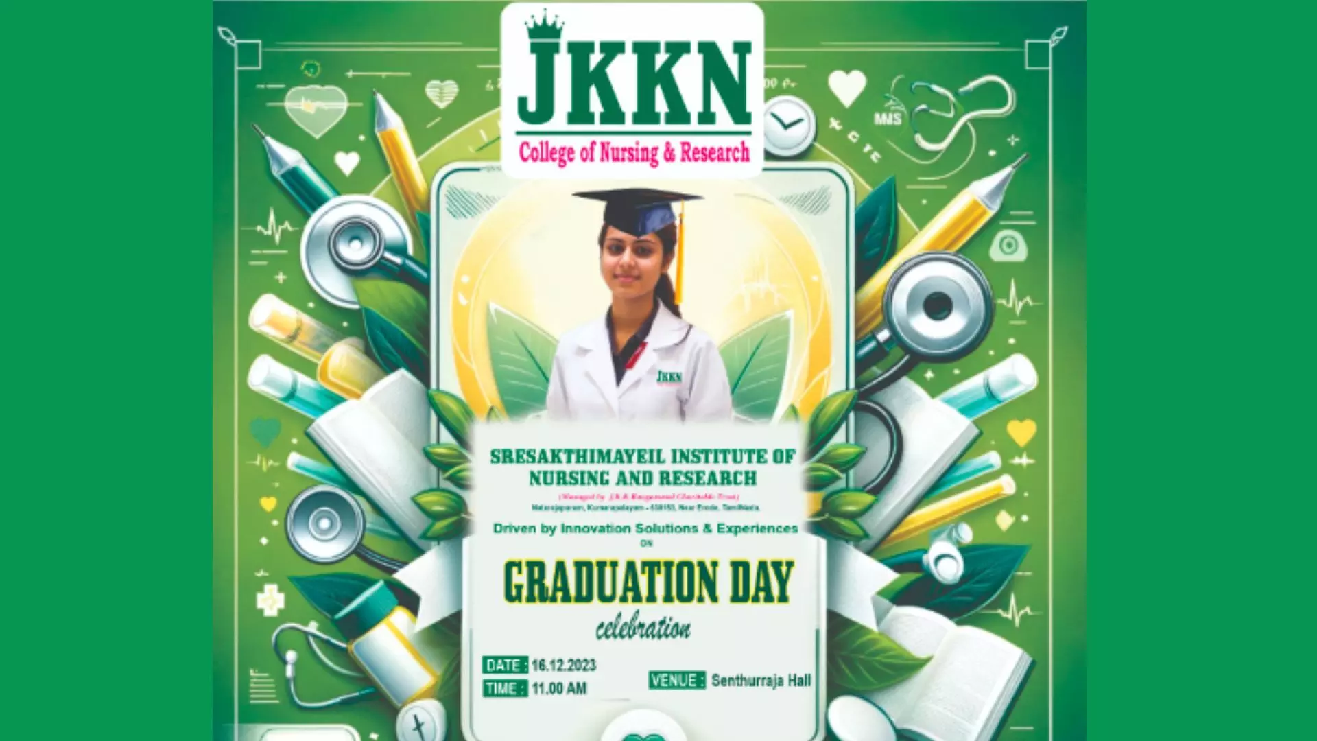 ஜே.கே.கே. நடராஜா செவிலியர் கல்லூரியில் பட்டமளிப்பு விழா 2023 ஜே.கே.கே. நடராஜா செவிலியர் கல்லூரியில் பட்டமளிப்பு விழா 2023