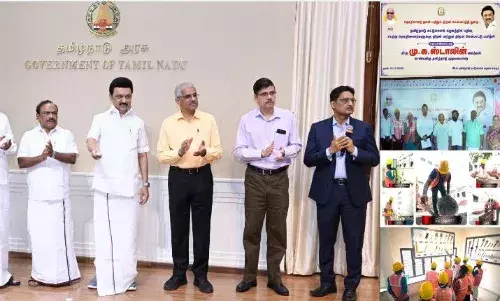 கட்டுமானத் தொழிலாளர்கள் 100 பேருக்கு இலவச திறன் பயிற்சி: முதல்வர் தொடங்கி வைப்பு கட்டுமானத் தொழிலாளர்கள் 100 பேருக்கு இலவச திறன் பயிற்சி: முதல்வர் தொடங்கி வைப்பு
