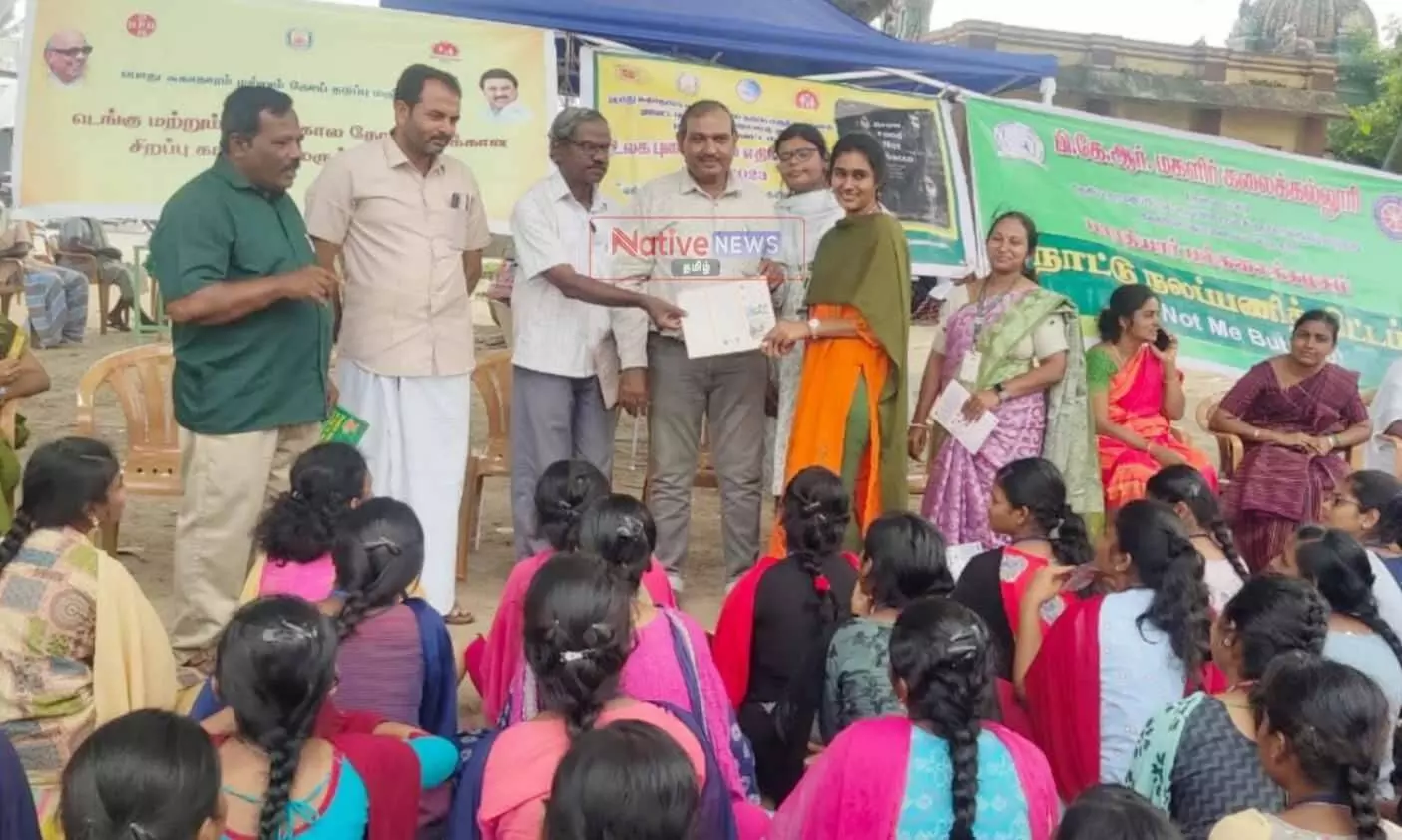 கணக்கம்பாளையம் ஊராட்சியில் புகையிலை எதிர்ப்பு, புற்றுநோய் விழிப்புணர்வு நிகழ்ச்சி..! கணக்கம்பாளையம் ஊராட்சியில் புகையிலை எதிர்ப்பு, புற்றுநோய் விழிப்புணர்வு நிகழ்ச்சி..!