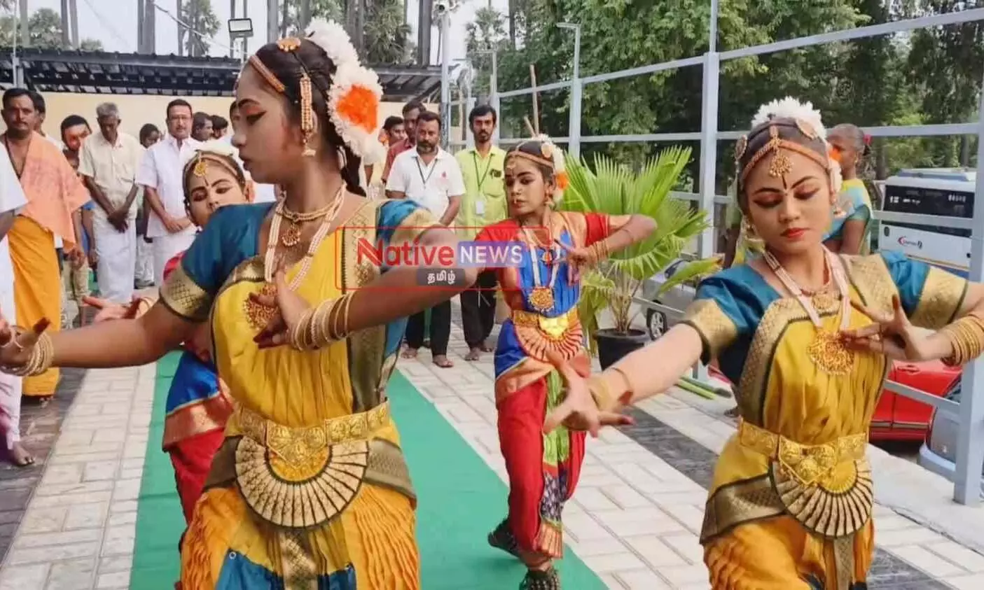 தென்னக காசி பைரவர் கோவிலில் நாட்டியாஞ்சலி பரதநாட்டிய அரங்கேற்றம் தென்னக காசி பைரவர் கோவிலில் நாட்டியாஞ்சலி பரதநாட்டிய அரங்கேற்றம்