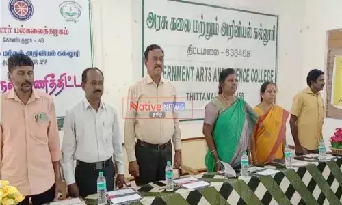 நம்பியூர் திட்டமலை அரசு கலை அறிவியல் கல்லூரியில் உயர்கல்வி வழிகாட்டி நிகழ்ச்சி..!
