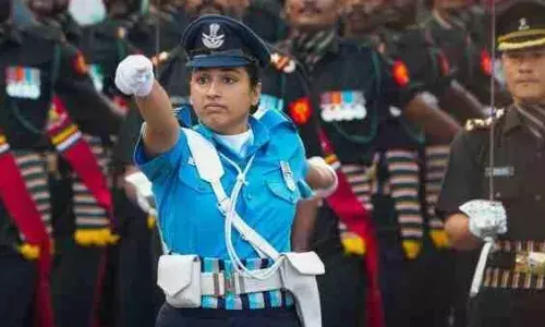 Republic day Women Contingent-குடியரசு தின விழாவில் கண்ணைக்கவர்ந்த பெண்களின் அணிவகுப்பு..! Republic day Women Contingent-குடியரசு தின விழாவில் கண்ணைக்கவர்ந்த பெண்களின் அணிவகுப்பு..!