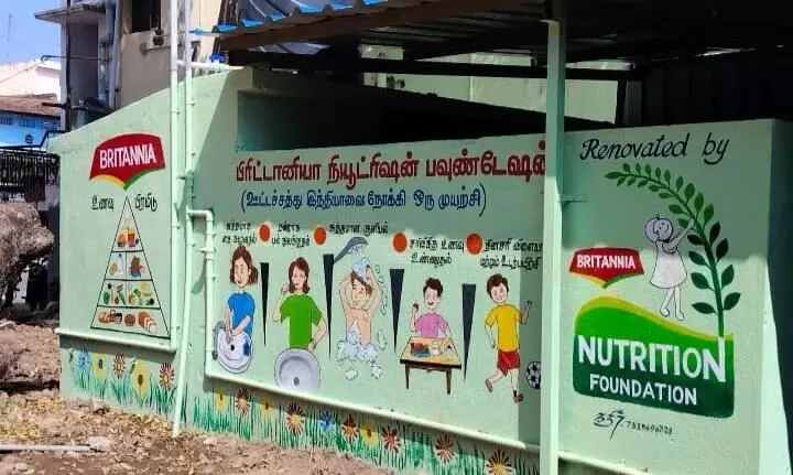 அரசு பள்ளிக்கு கழிப்பறை வசதி செய்துகொடுத்த தனியார் நிறுவனம்: பொதுமக்கள் பாராட்டு அரசு பள்ளிக்கு கழிப்பறை வசதி செய்துகொடுத்த தனியார் நிறுவனம்: பொதுமக்கள் பாராட்டு