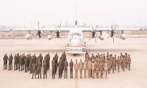 ராஜஸ்தானில் இந்தியா-சவுதி அரேபியா கூட்டு ராணுவப் பயிற்சி துவக்கம் ராஜஸ்தானில் இந்தியா-சவுதி அரேபியா கூட்டு ராணுவப் பயிற்சி துவக்கம்