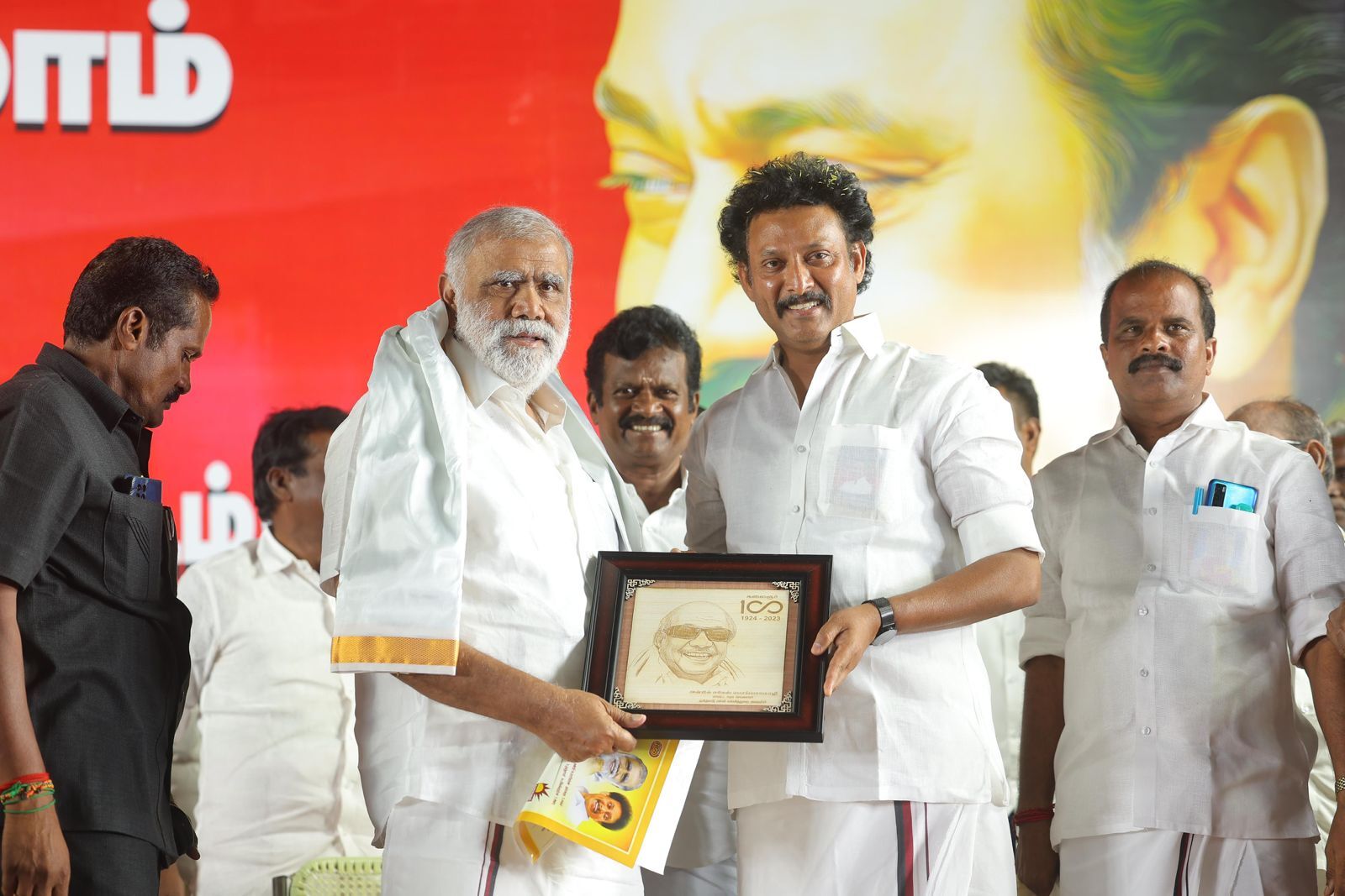 திருவெறும்பூர் முப்பெரும் விழா பொதுக்கூட்டத்தில் பேசிய அமைச்சர் பெரியசாமி