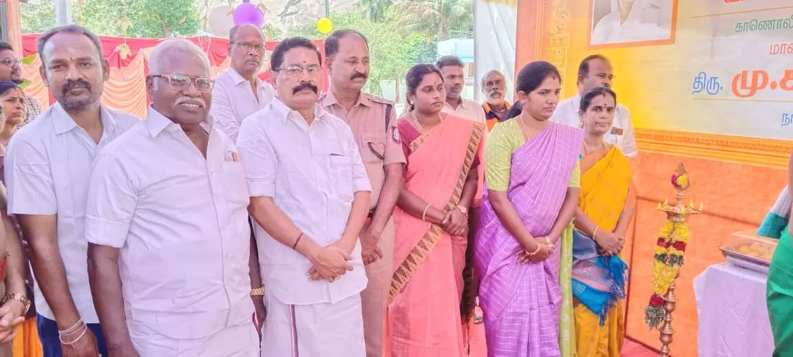 திருப்பரங்குன்றத்தில்புதிய வாகன நிறுத்துமிடம் திறப்பு விழா திருப்பரங்குன்றத்தில்புதிய வாகன நிறுத்துமிடம் திறப்பு விழா