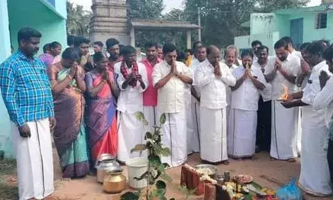 கலசப்பாக்கம் ஒன்றியத்தில் புதிய வகுப்பறை கட்ட பணிகள் துவக்கம்..!