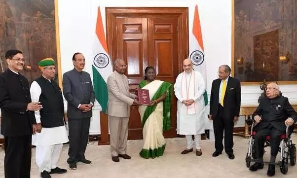 ஒரே நாடு, ஒரே தேர்தல் குறித்த அறிக்கையை சமர்ப்பித்த உயர்நிலைக் குழு ஒரே நாடு, ஒரே தேர்தல் குறித்த அறிக்கையை சமர்ப்பித்த உயர்நிலைக் குழு