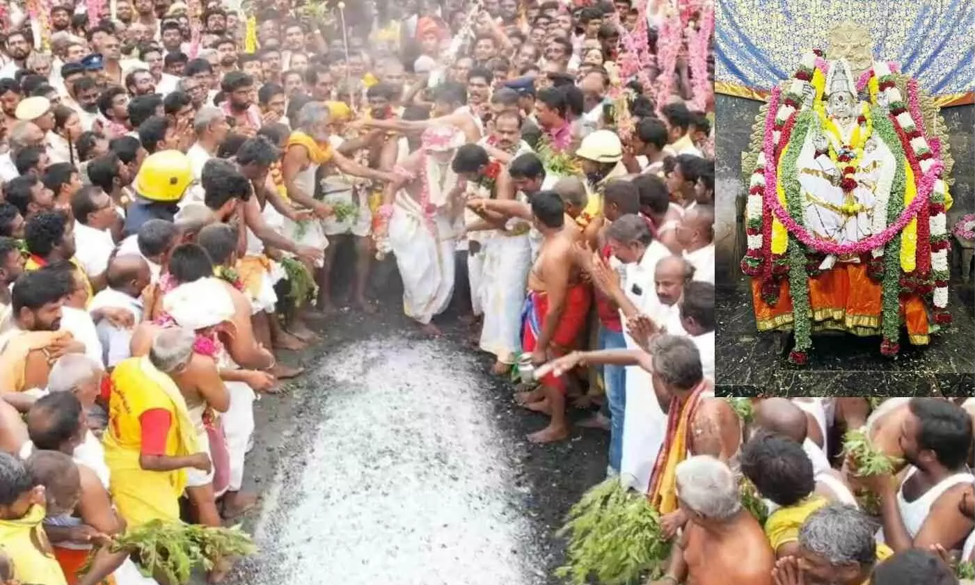 அந்தியூர் பத்ரகாளியம்மன் கோவில் குண்டம் திருவிழா கோலாகலம் அந்தியூர் பத்ரகாளியம்மன் கோவில் குண்டம் திருவிழா கோலாகலம்