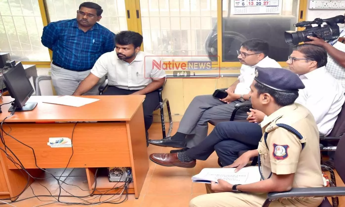 ஈரோடு மாவட்டத்தில் தேர்தல் பணியில் ஈடுபடும் 988 போலீசாருக்கு வாக்குச்சாவடி மையங்கள் ஒதுக்கீடு ஈரோடு மாவட்டத்தில் தேர்தல் பணியில் ஈடுபடும் 988 போலீசாருக்கு வாக்குச்சாவடி மையங்கள் ஒதுக்கீடு