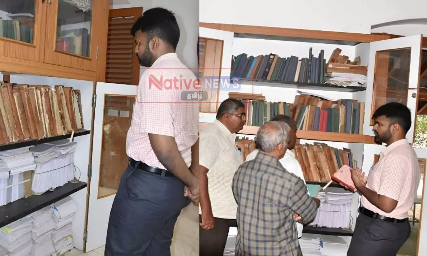 கோபிசெட்டிபாளையம் கோட்டாட்சியர் அலுவலகத்தில் மாவட்ட ஆட்சியர் ஆய்வு கோபிசெட்டிபாளையம் கோட்டாட்சியர் அலுவலகத்தில் மாவட்ட ஆட்சியர் ஆய்வு