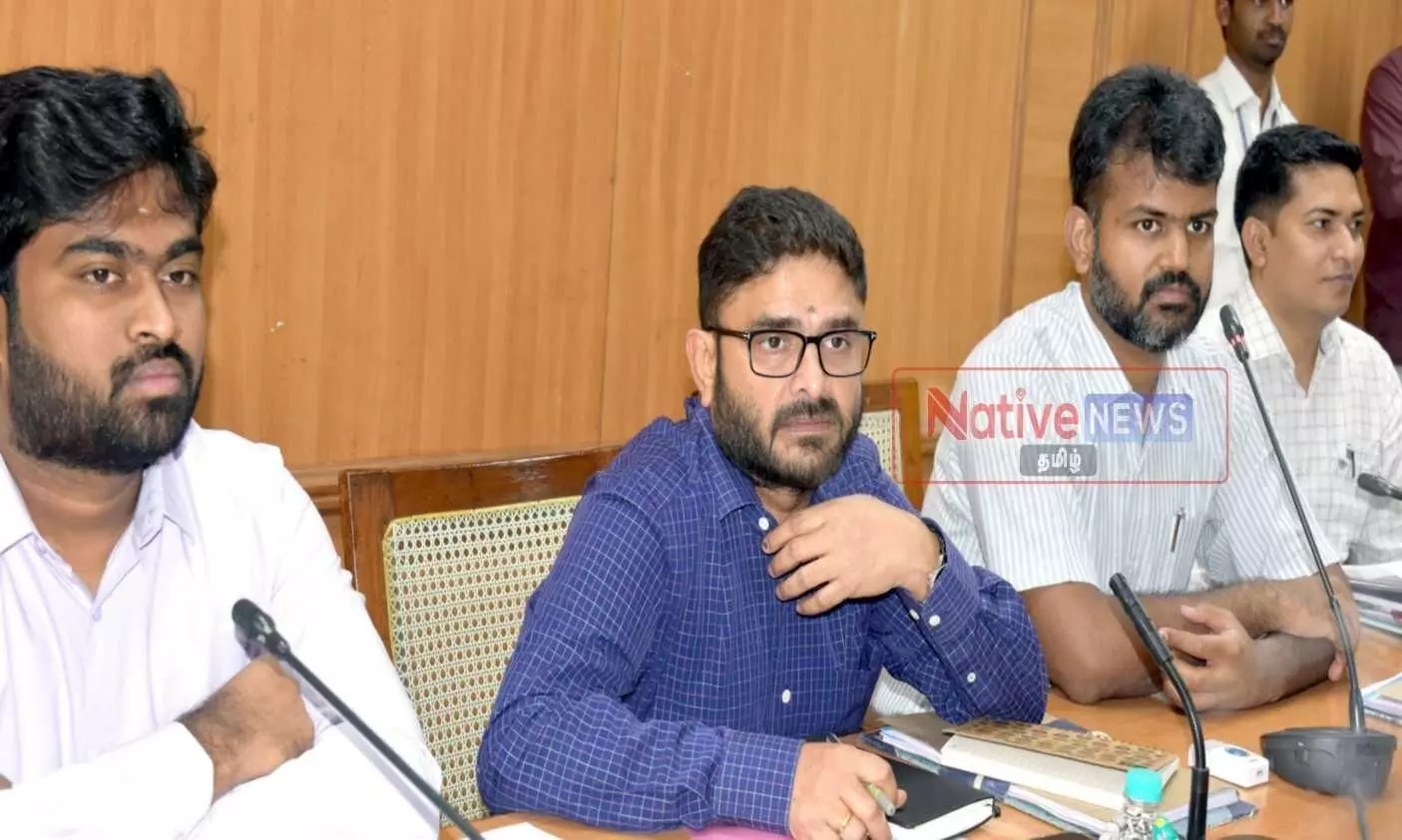 ஈரோடு மாவட்டத்தில் குடிநீர் விநியோக ஆய்வுக் கூட்டம்..! ஈரோடு மாவட்டத்தில் குடிநீர் விநியோக ஆய்வுக் கூட்டம்..!