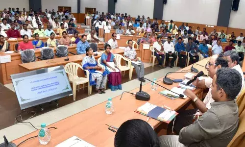 ஈரோட்டில் வாக்கு எண்ணும் பணிகள் குறித்த முதற்கட்ட பயிற்சி