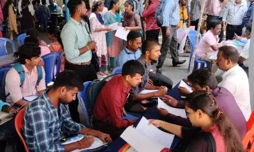 தனியார் தொழிற்சாலை வேலை வாய்ப்பு முகாம்  : ஏராளமானவர்கள்  பங்கேற்பு..! தனியார் தொழிற்சாலை வேலை வாய்ப்பு முகாம்  : ஏராளமானவர்கள்  பங்கேற்பு..!
