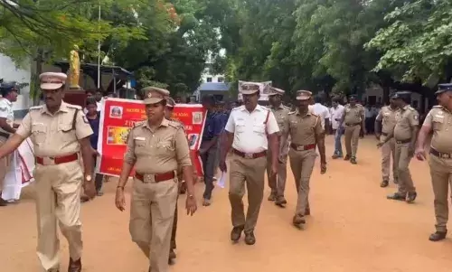உசிலம்பட்டியில் போதைப்பொருள் எதிர்ப்பு விழிப்புணர்வு பிரசாரம்..!