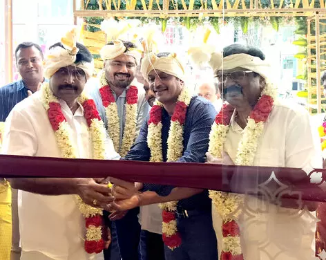நாமக்கல்லில் தனிஷ்க் ஜூவல்லரி புதிய ஷோரூம் திறப்பு விழா கோலாகலம் நாமக்கல்லில் தனிஷ்க் ஜூவல்லரி புதிய ஷோரூம் திறப்பு விழா கோலாகலம்