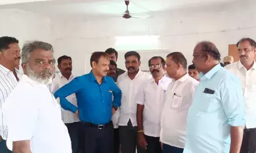காரியாபட்டியில் நடுவர் நீதிமன்ற கட்டிடம்: முதன்மை நீதிபதி ஆய்வு