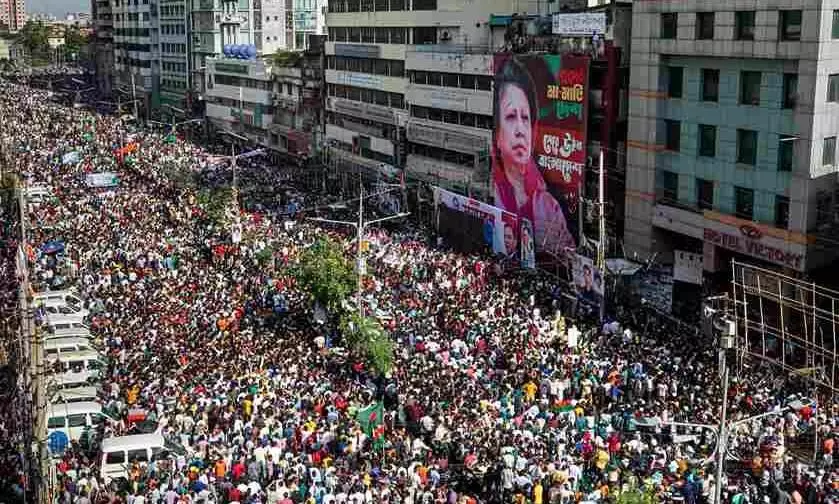 பங்காளதேஷில் இந்திய விசா மையங்கள் காலவரையின்றி மூடல்..! பங்காளதேஷில் இந்திய விசா மையங்கள் காலவரையின்றி மூடல்..!