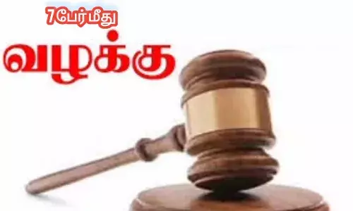 கோவில் வழிபாடு விவகாரத்தில் 7 பேர் மீது வழக்கு கோவில் வழிபாடு விவகாரத்தில் 7 பேர் மீது வழக்கு