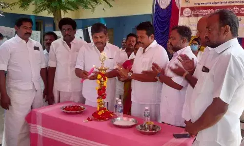சோழவந்தானில் கலைஞரின் வருமுன் காப்போம் மருத்துவ முகாம்