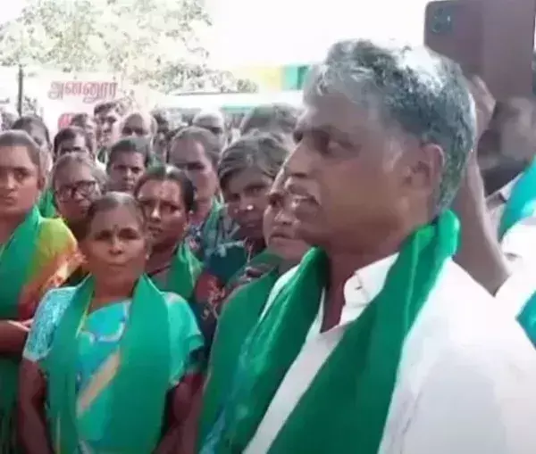 தெருவில் இறங்கிய விவசாயிகள்...! நாட்டாமை பாணியில் அசத்தல் பேச்சு! என்ன காரணம்? தெருவில் இறங்கிய விவசாயிகள்...! நாட்டாமை பாணியில் அசத்தல் பேச்சு! என்ன காரணம்?