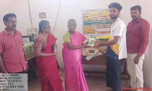 நஞ்சில்லா உணவு உற்பத்திக்கு உயிரி உரங்கள், பூச்சிவிரட்டிகளை பயன்படுத்துங்க : மாவட்ட வேளாண் இயக்குனர்..! நஞ்சில்லா உணவு உற்பத்திக்கு உயிரி உரங்கள், பூச்சிவிரட்டிகளை பயன்படுத்துங்க : மாவட்ட வேளாண் இயக்குனர்..!