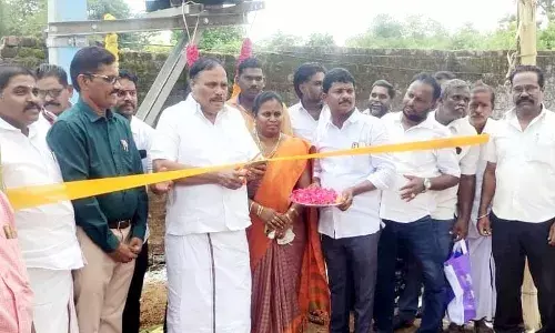 செங்குன்றம் அருகே புதிய மின்மாற்றிகளை திறந்து வைத்த சுதர்சனம் எம்எல்ஏ
