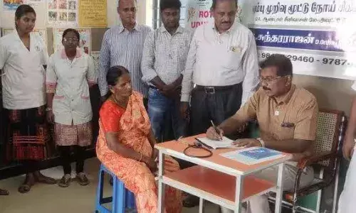 உடுமலை வி.ஜி. ராவ் நகரில் மக்கள் நலன் காக்கும் மருத்துவ முகாம்: 150 பேருக்கு இலவச பரிசோதனை! உடுமலை வி.ஜி. ராவ் நகரில் மக்கள் நலன் காக்கும் மருத்துவ முகாம்: 150 பேருக்கு இலவச பரிசோதனை!