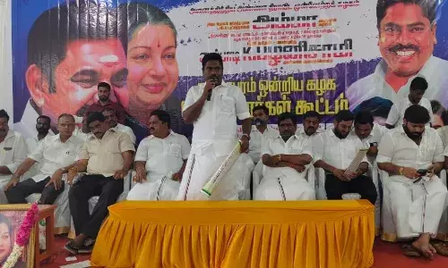 வரும்  தேர்தலில் திமுகவுக்கு மக்கள் பாடம் புகட்டுவார்கள் : முன்னாள்  அமைச்சர்..! வரும்  தேர்தலில் திமுகவுக்கு மக்கள் பாடம் புகட்டுவார்கள் : முன்னாள்  அமைச்சர்..!