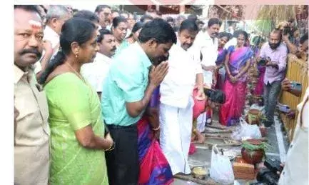 திமுக தலைமையில் சமத்துவ பொங்கல் ஒருமைப்பாட்டின் புது வழி..! திமுக தலைமையில் சமத்துவ பொங்கல் ஒருமைப்பாட்டின் புது வழி..!