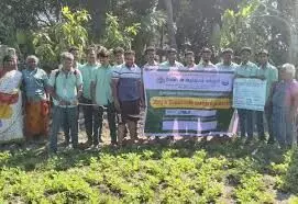கலெக்டர் தலைமையில், வேளாண் மாணவியருக்கு பயிற்சி கலெக்டர் தலைமையில், வேளாண் மாணவியருக்கு பயிற்சி