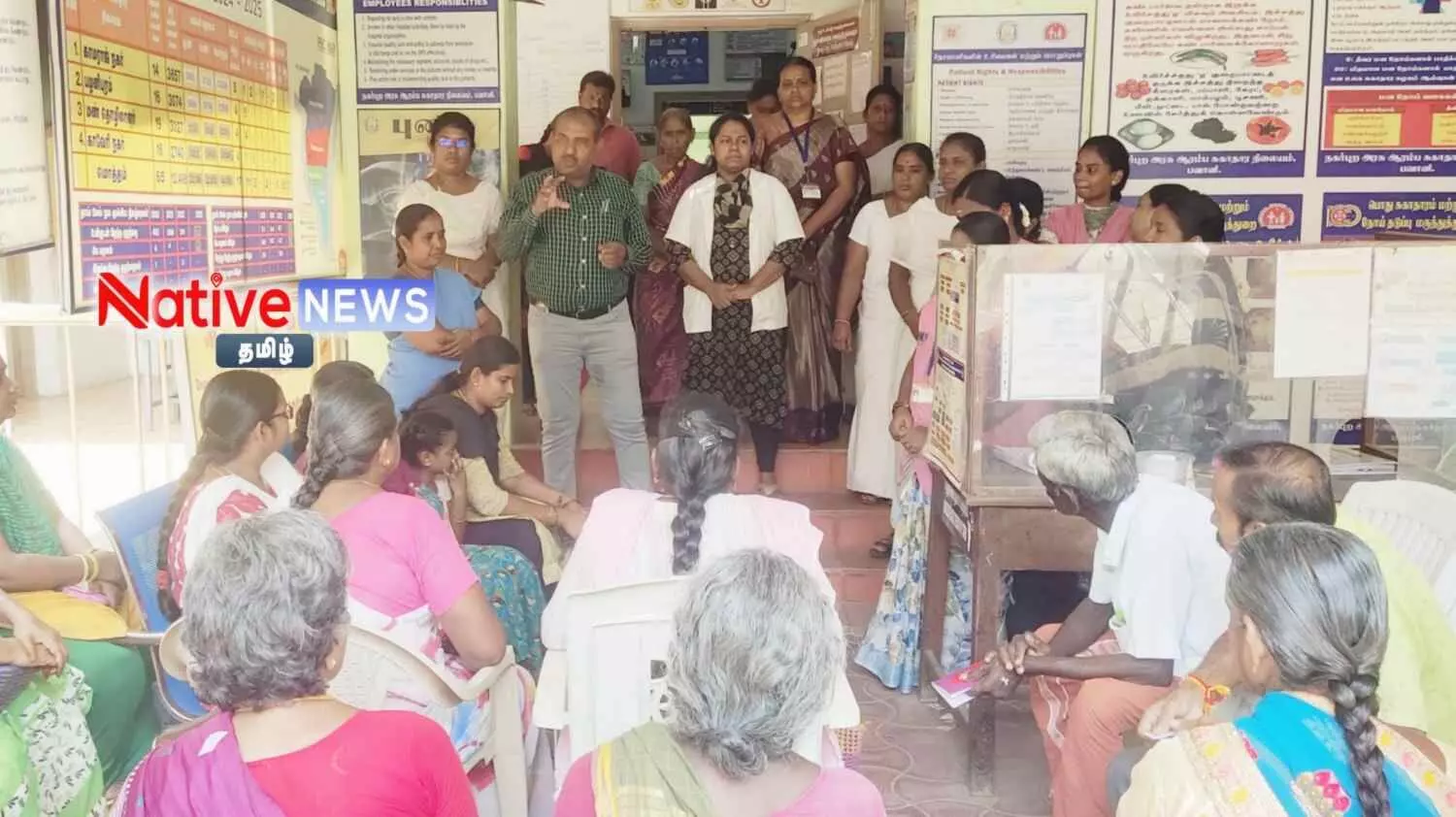 பவானி நகர்ப்புற ஆரம்ப சுகாதார நிலையத்தில் காசநோய் மற்றும் கோடை வெப்ப தாக்க பாதுகாப்பு விழிப்புணர்வு முகாம் ! பவானி நகர்ப்புற ஆரம்ப சுகாதார நிலையத்தில் காசநோய் மற்றும் கோடை வெப்ப தாக்க பாதுகாப்பு விழிப்புணர்வு முகாம் !