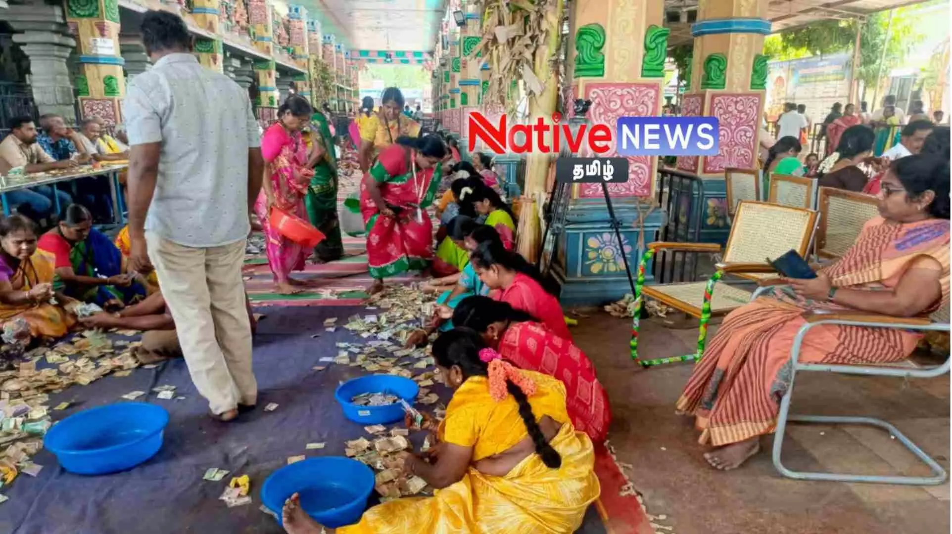 சத்தியமங்கலம்: பண்ணாரி மாரியம்மன் கோவில் உண்டியல் காணிக்கை; 5 நாட்களில் ரூ.46.50 லட்சம்! சத்தியமங்கலம்: பண்ணாரி மாரியம்மன் கோவில் உண்டியல் காணிக்கை; 5 நாட்களில் ரூ.46.50 லட்சம்!