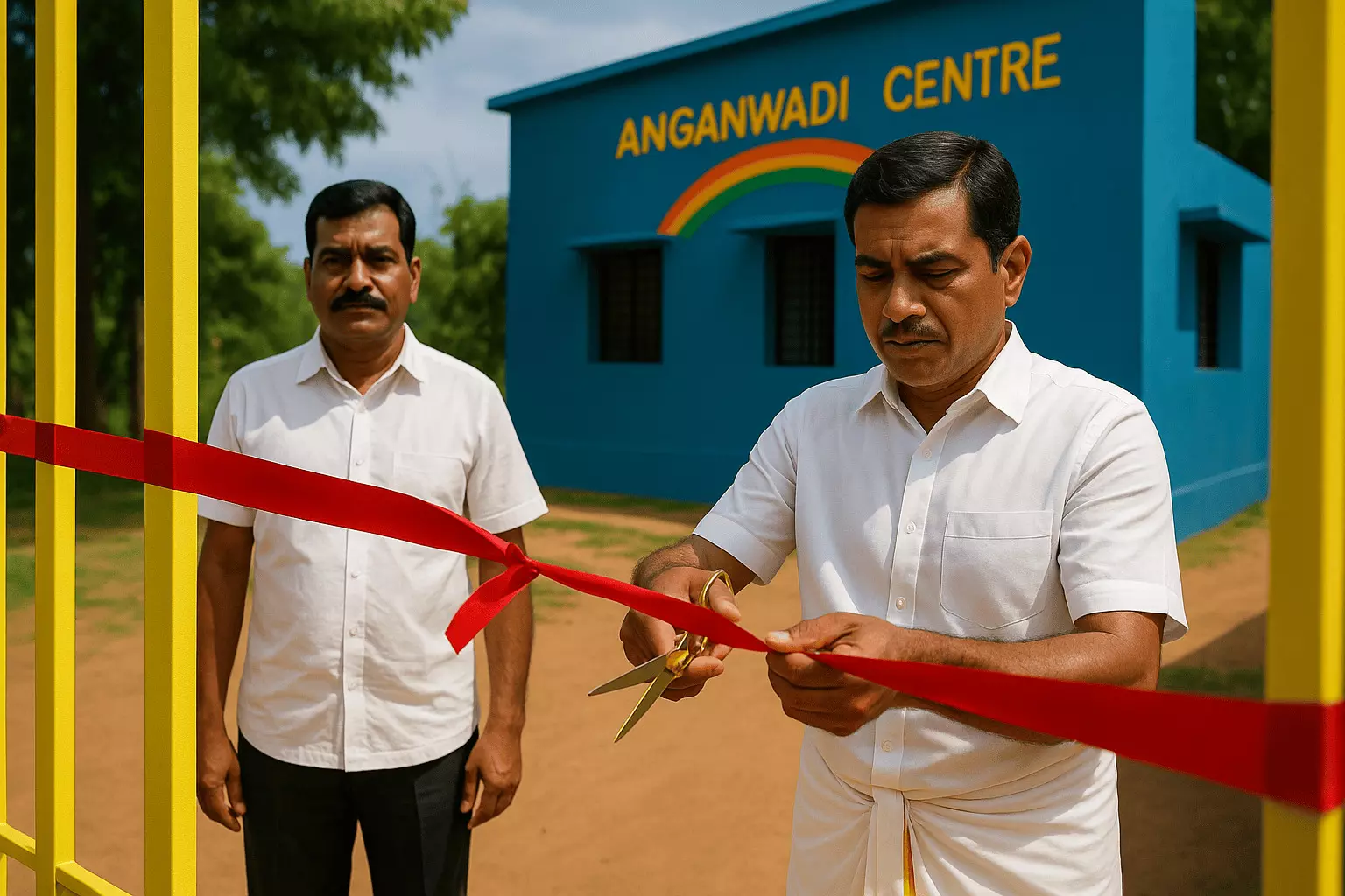 திருச்செங்கோட்டில் புதிய அங்கன்வாடி மையம் திறப்பு திருச்செங்கோட்டில் புதிய அங்கன்வாடி மையம் திறப்பு