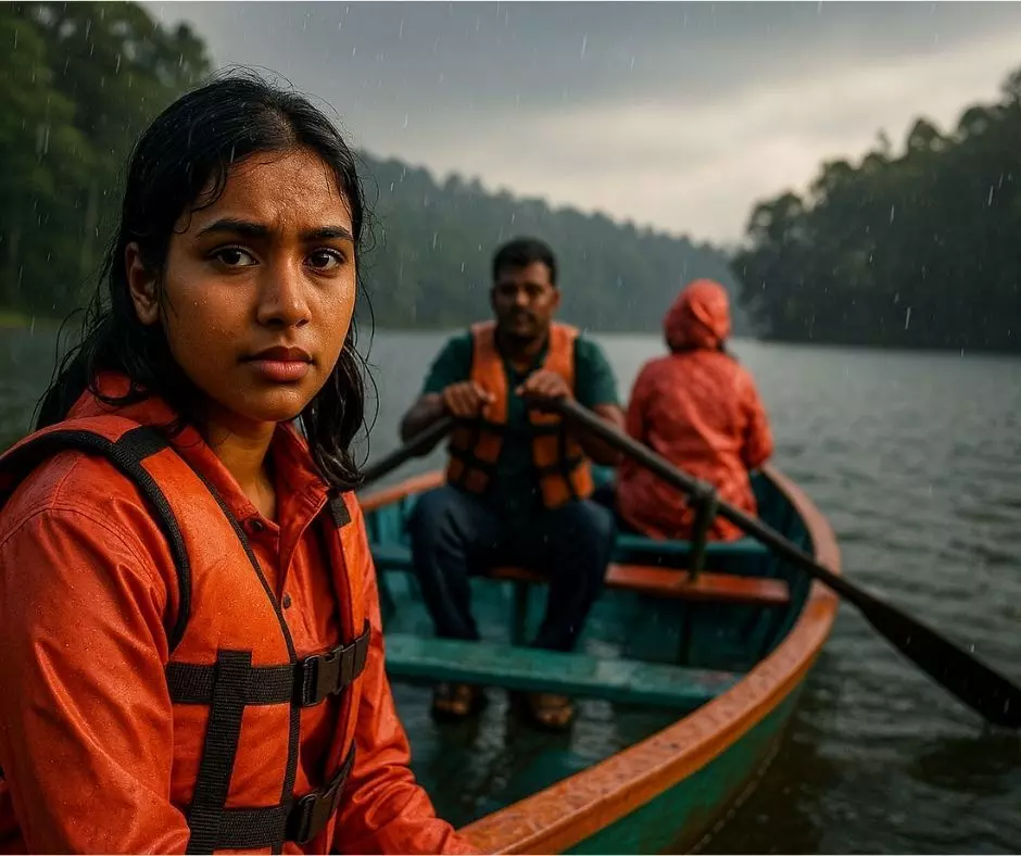 மழையில் ஏர்காட்டில் படகு சவாரி, சுற்றுலாப் பயணிகள் மகிழ்ச்சி மழையில் ஏர்காட்டில் படகு சவாரி, சுற்றுலாப் பயணிகள் மகிழ்ச்சி