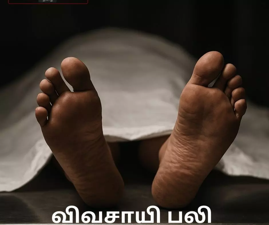 மொபட் மோதியதில் சாலையில் உயிரிழந்த விவசாயி மொபட் மோதியதில் சாலையில் உயிரிழந்த விவசாயி