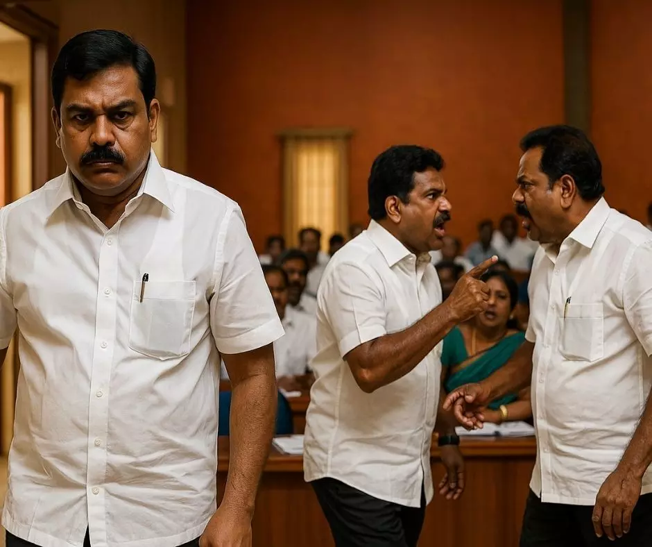 மாநகராட்சி கூட்டத்தில் அ தி மு க வெளிநடப்பு,தி.மு.க.,வினர் எதிர்ப்பால் வாக்குவாதம் மாநகராட்சி கூட்டத்தில் அ தி மு க வெளிநடப்பு,தி.மு.க.,வினர் எதிர்ப்பால் வாக்குவாதம்