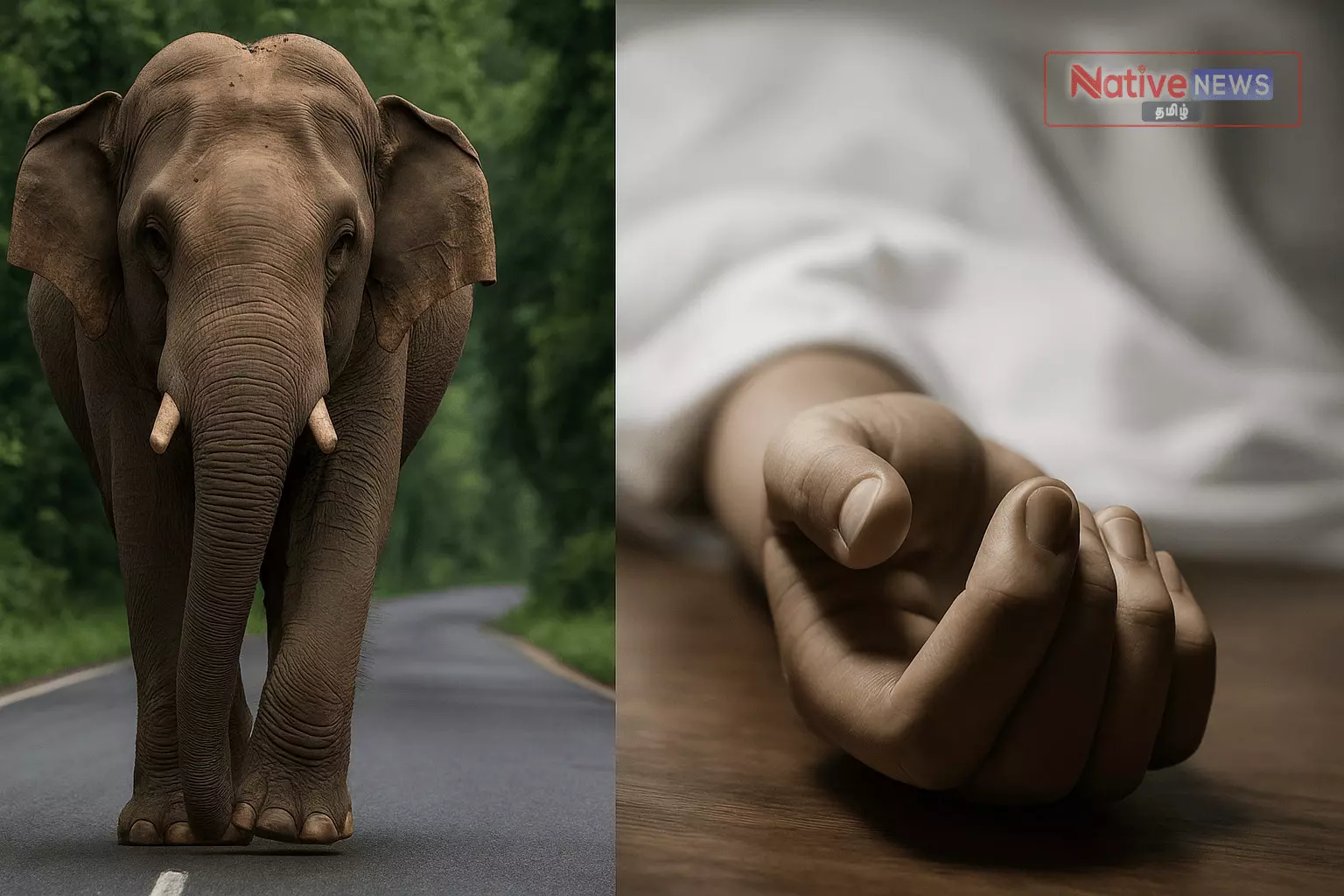 யானை தாக்கி உயிரிழந்த முதியவர் யானை தாக்கி உயிரிழந்த முதியவர்