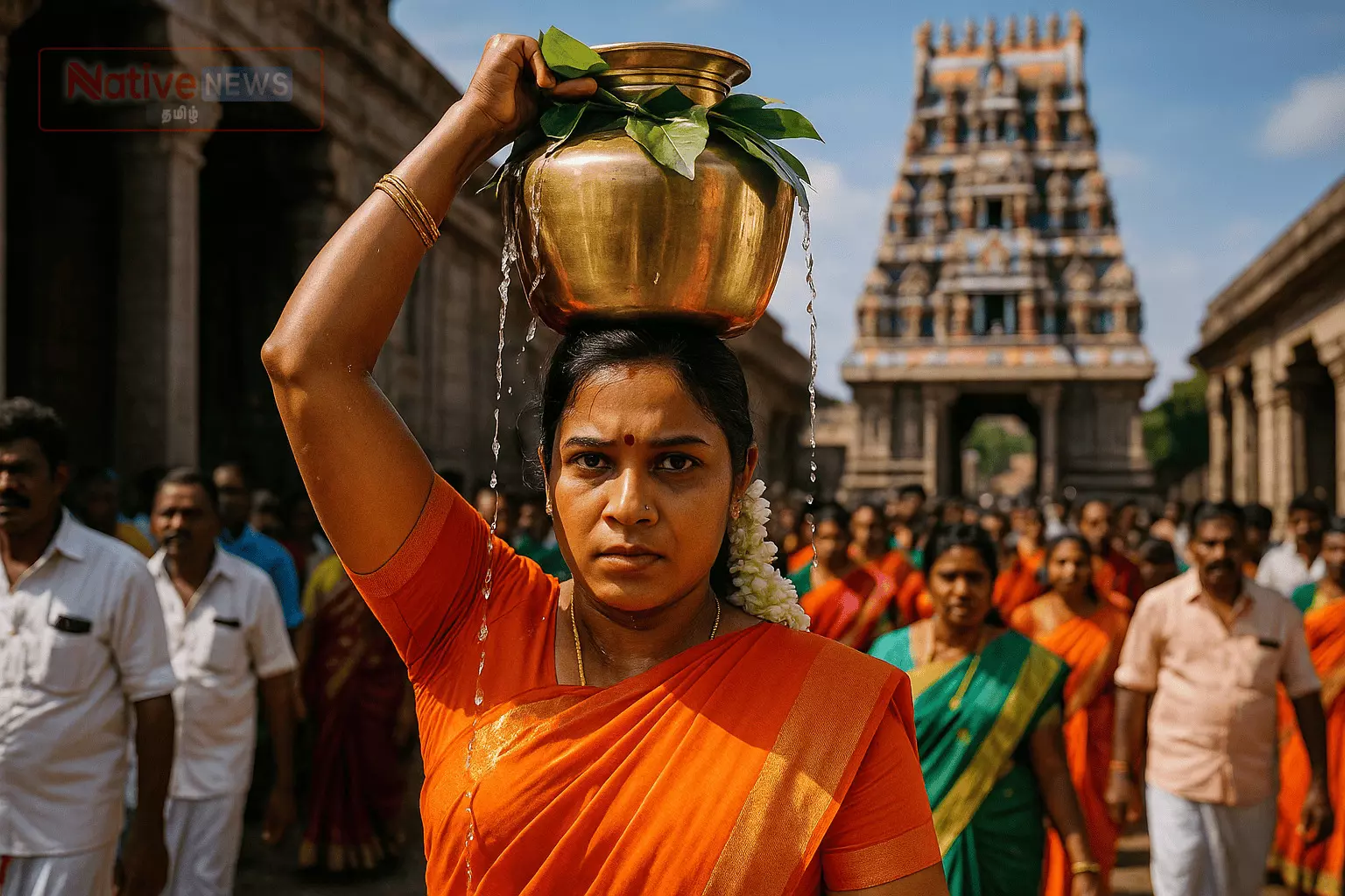 பகவதியம்மன் கோவிலில் மஹா கும்பாபிஷேக விழா ஆரம்பம் பகவதியம்மன் கோவிலில் மஹா கும்பாபிஷேக விழா ஆரம்பம்