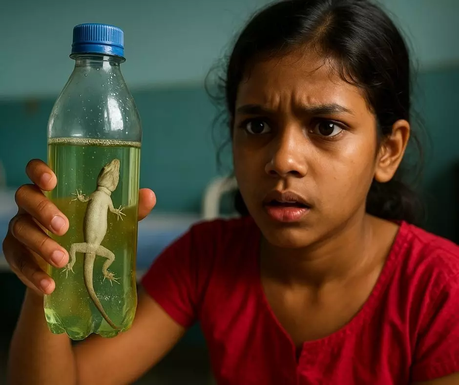 பல்லி விழுந்த ‘ஸ்வீட் பீர்’ குடித்த சிறுமி மருத்துவமனையில் அனுமதி பல்லி விழுந்த ‘ஸ்வீட் பீர்’ குடித்த சிறுமி மருத்துவமனையில் அனுமதி