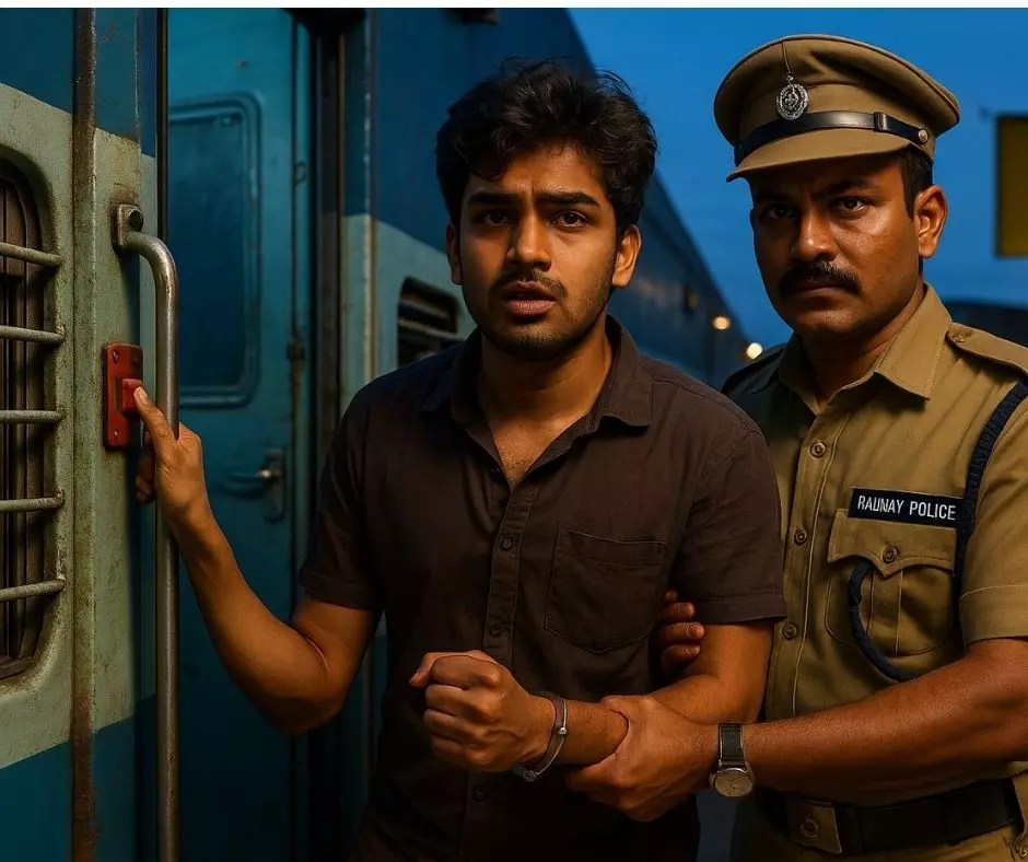 ரயிலில் பெண்ணிடம் அத்துமீறல் பீஹார் வாலிபர் கைது ரயிலில் பெண்ணிடம் அத்துமீறல் பீஹார் வாலிபர் கைது
