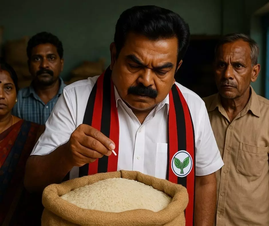 தரமற்ற அரிசி, சேலம் தொகுதியில் அதிமுக எம்.எல்.ஏ. வின் அதிரடி ஆய்வு தரமற்ற அரிசி, சேலம் தொகுதியில் அதிமுக எம்.எல்.ஏ. வின் அதிரடி ஆய்வு