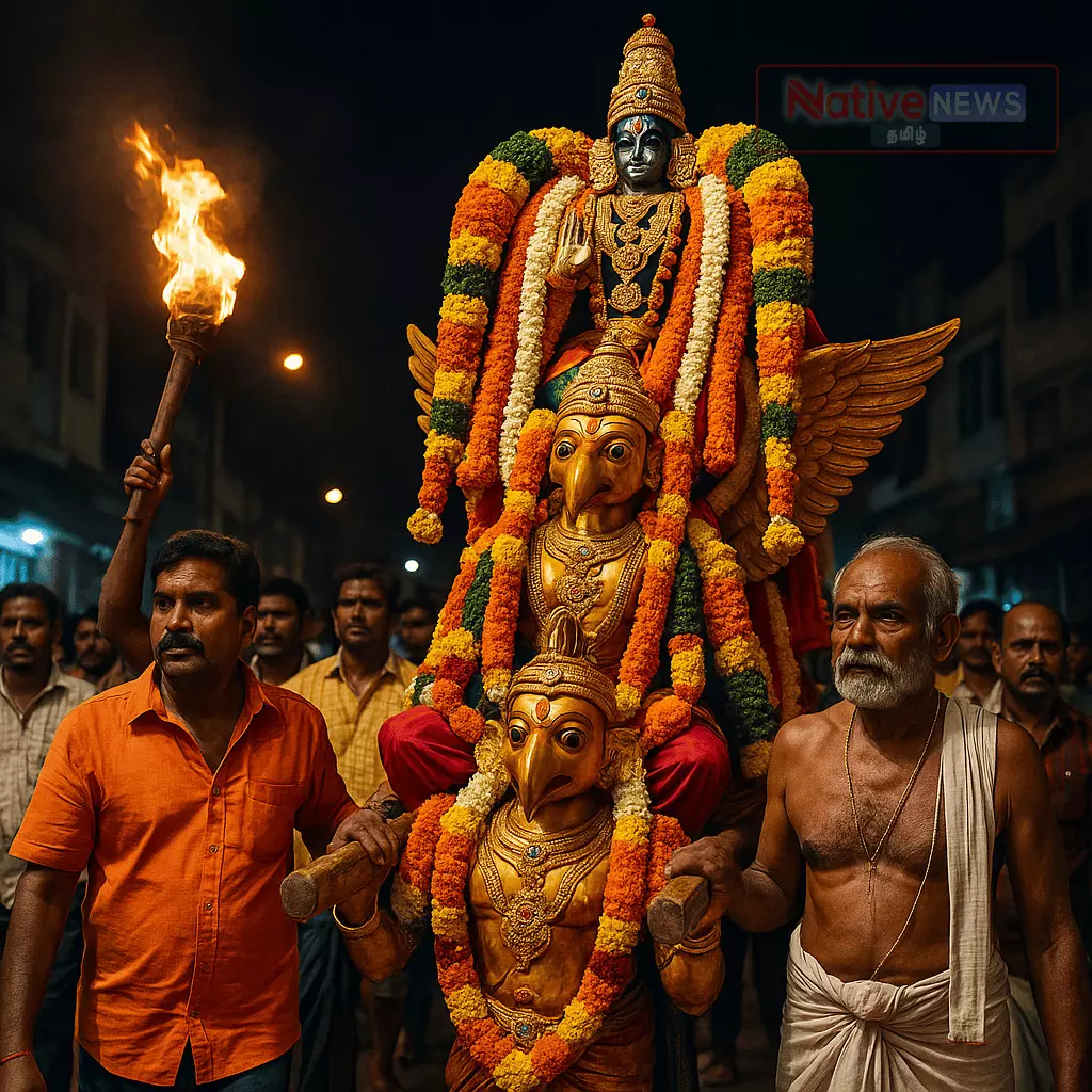 சென்னகேசவ பெருமாள் சித்திரை விழா — கருட சேவையின் கொள்ளை அழகு சென்னகேசவ பெருமாள் சித்திரை விழா — கருட சேவையின் கொள்ளை அழகு