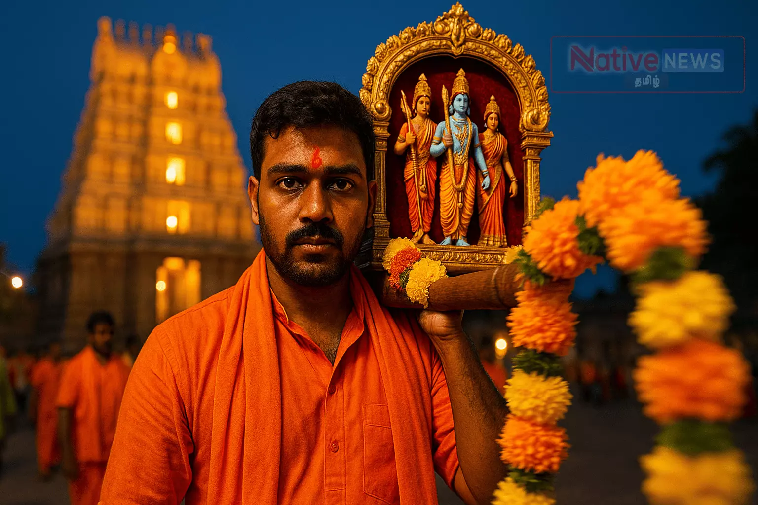 நாமக்கலில் ஸ்ரீராம நவமி உற்சவம் ஆரம்பம் நாமக்கலில் ஸ்ரீராம நவமி உற்சவம் ஆரம்பம்