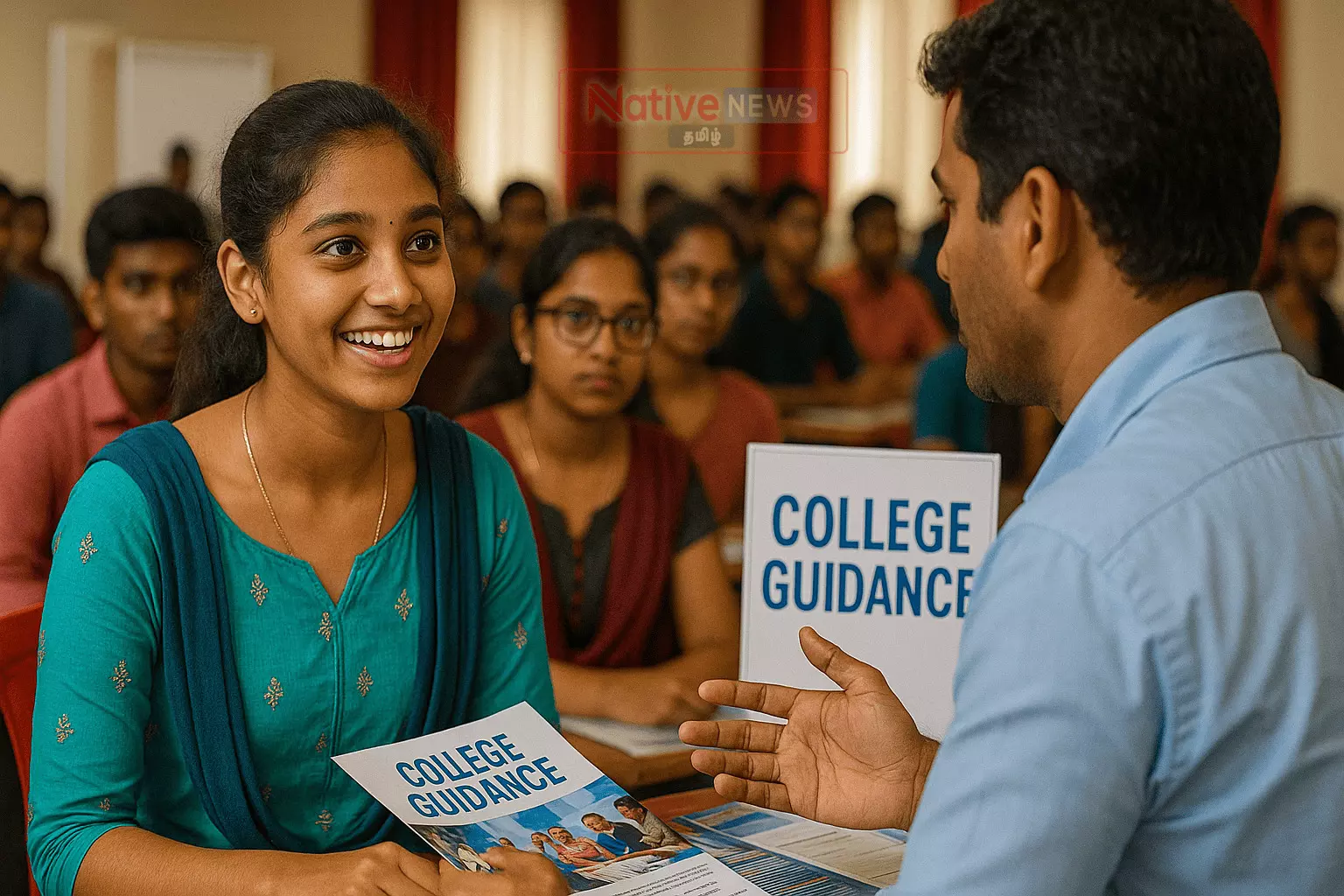 கல்லூரி கனவு 2025 : நாமக்கல், திருச்செங்கோடு மாணவர்களுக்கு உயர்கல்வி வழிகாட்டி நிகழ்ச்சி கல்லூரி கனவு 2025 : நாமக்கல், திருச்செங்கோடு மாணவர்களுக்கு உயர்கல்வி வழிகாட்டி நிகழ்ச்சி