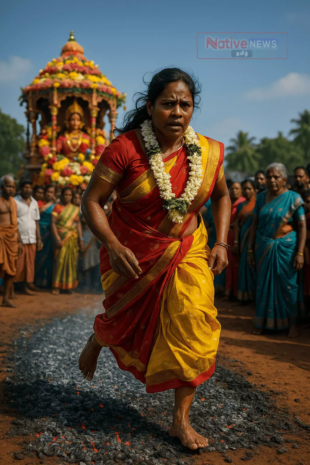 பொன்விழா நகரில் முத்து மாரியம்மன் திருவிழாவின் அழகு பொன்விழா நகரில் முத்து மாரியம்மன் திருவிழாவின் அழகு