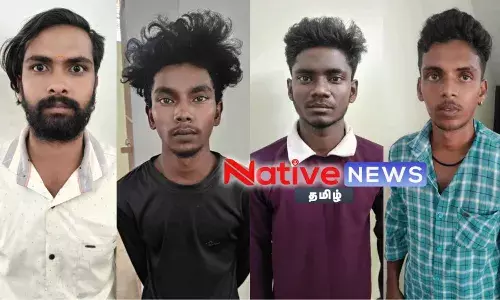 ஈரோட்டில் 17 வயது சிறுமி கூட்டு பலாத்காரம்: 4 வாலிபர்கள் கைது! ஈரோட்டில் 17 வயது சிறுமி கூட்டு பலாத்காரம்: 4 வாலிபர்கள் கைது!